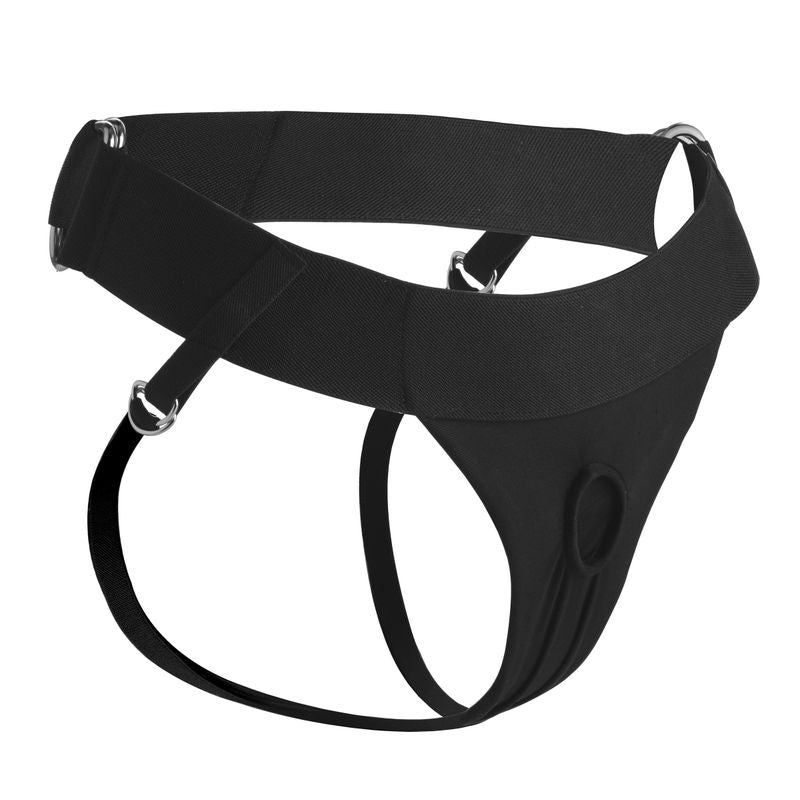 Avalon Jock Style Strap On Harness in Black Secondary image