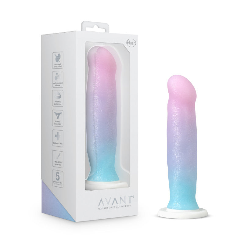 Avant D17 Lucky Silicone Dildo Mauve DONGS