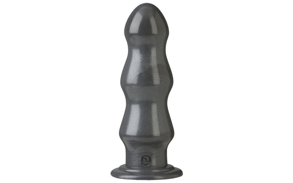 B-7 Tango 7 Inch Anal Dildo (Gun Metal) – Triple Ripple Design Anal Dildo > Anal Range > Oversized Anal Toys