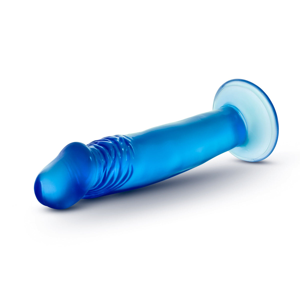 B Yours Sweet N Small Realistic Dildo with Suction Cup (4 and 6 Inch) Blue 6 Inch > Dildos > Slim Dildos