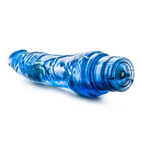 B Yours Vibe No 7 Blue Premium Waterproof Realistic Vibrator Vibrators