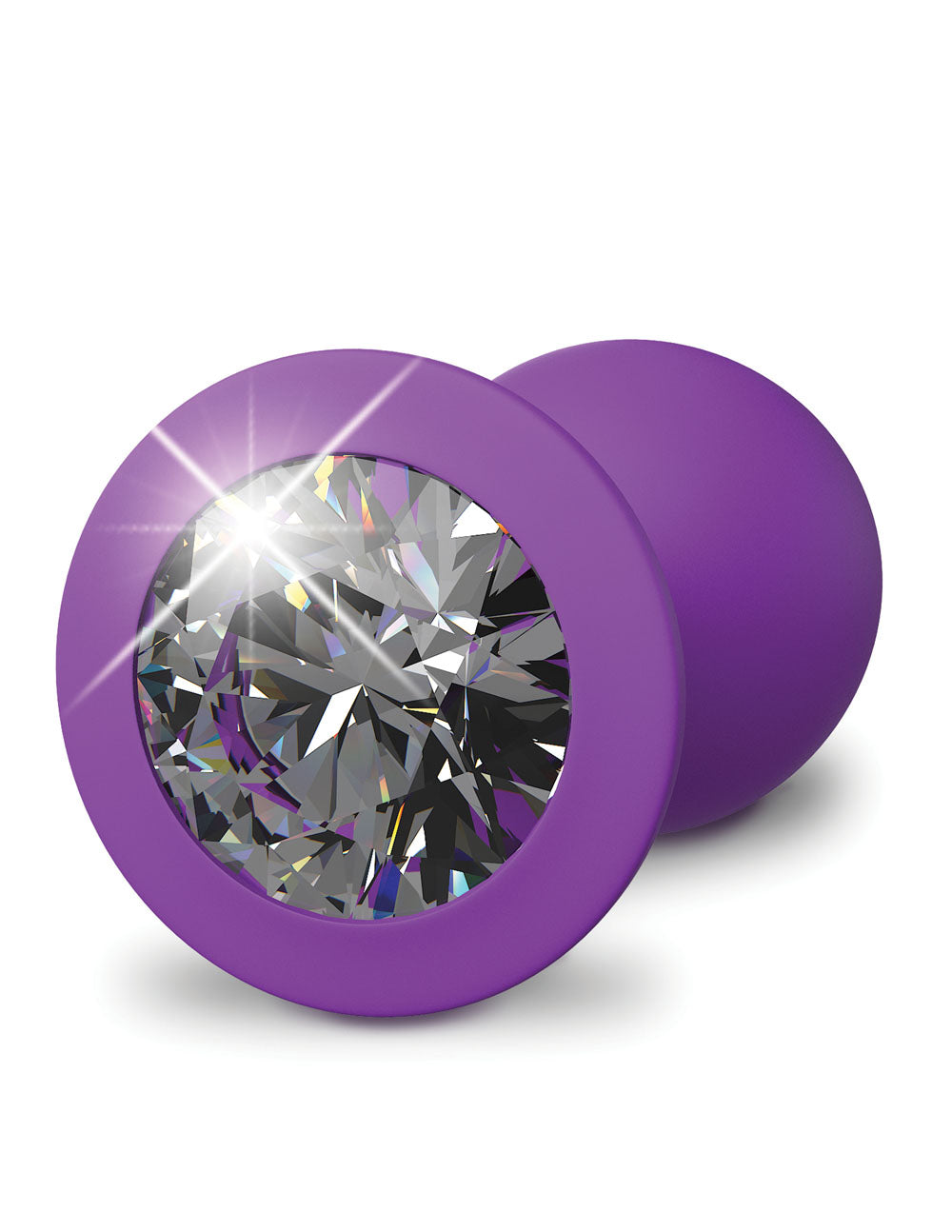 Fantasy For Her Little Gem Large Plug 9.6 cm Purple Butt Plug > Anal Range > Jewel Butt Plugs