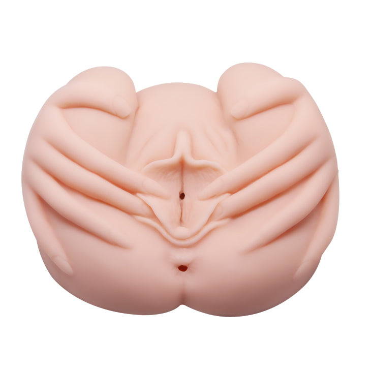 Crazy Bull Vibrating Spread Torso – Vibrating Masturbator Beige > Sex Toys For Men > Assbators