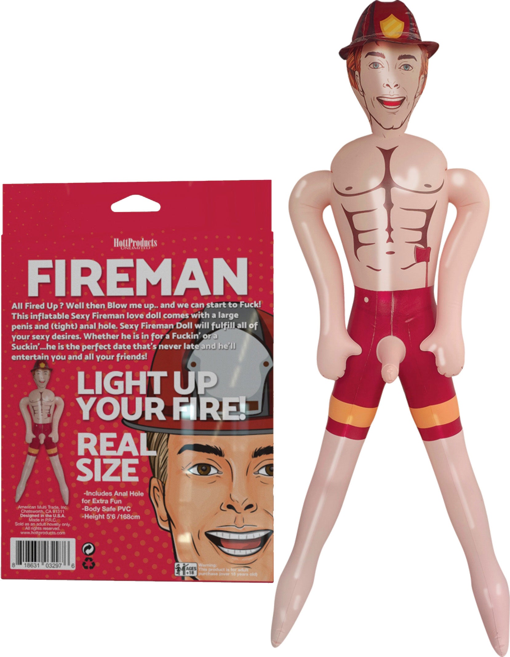 Fireman Inflatable Doll > Sex Toys > Sex Dolls > Novelty Inflatables