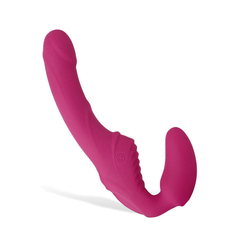 Adam & Eve Eve's Vibrating Strapless Strap-On – USB Rechargeable Strapless Strap-On 22 cm Penetration Length Secondary image