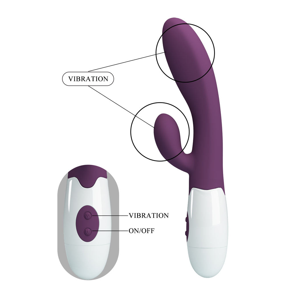 Party Up Ben Classic Vibe 20 Centimeter Rabbit Vibrator VIBRATORS-RABBIT