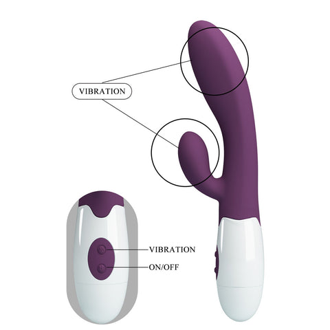 Party Up Ben Classic Vibe 20 Centimeter Rabbit Vibrator VIBRATORS-RABBIT