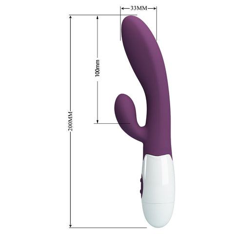 Party Up Ben Classic Vibe 20 Centimeter Rabbit Vibrator VIBRATORS-RABBIT