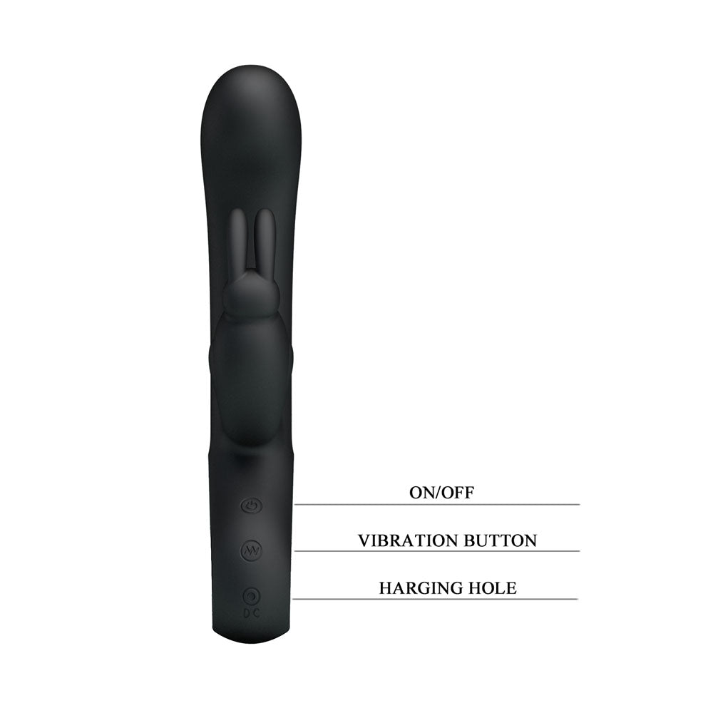 Party Up Colin Rabbit Vibe 21 Cm USB Rechargeable Rabbit Vibrator VIBRATORS-RABBIT