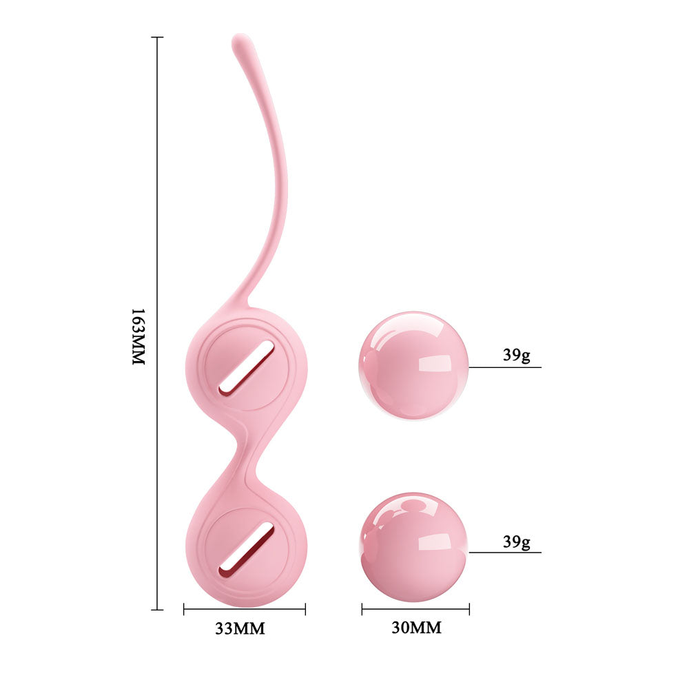 Party Up Vivian Kegel Balls Silicone Pelvic Strengthening Exercise Toy > Sex Toys For Ladies > Kegel Exercise