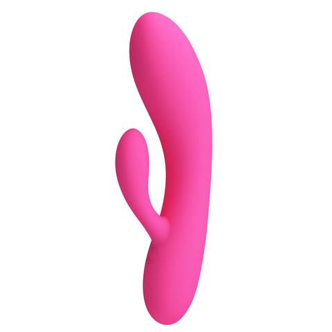 Party Up Clare Flexible Vibe 16.9 Centimeter USB Rechargeable Rabbit Vibrator VIBRATORS-RABBIT