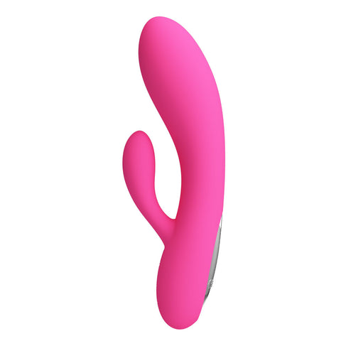 Party Up Clare Flexible Vibe 16.9 Centimeter USB Rechargeable Rabbit Vibrator VIBRATORS-RABBIT