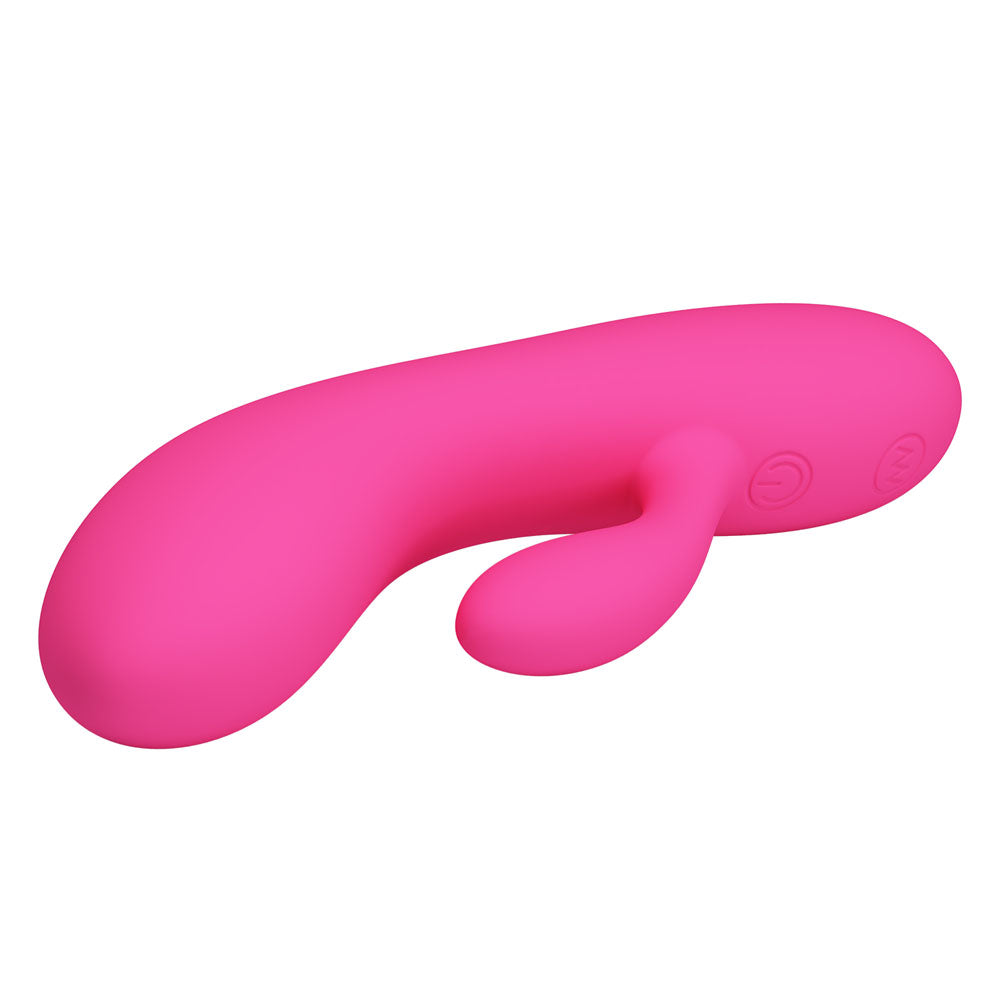 Party Up Clare Flexible Vibe 16.9 Centimeter USB Rechargeable Rabbit Vibrator VIBRATORS-RABBIT