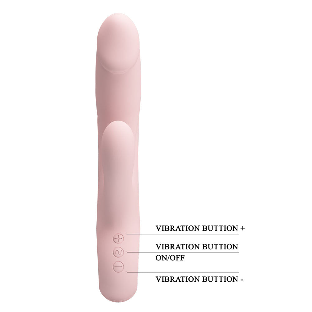 Party Up Dave Rabbit Vibe 19 Cm USB Rechargeable Rabbit Vibrator VIBRATORS-RABBIT