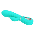 Party Up Edward Rabbit Vibe Teal 20 cm Rabbit Vibrator > Vibrators > Ladies > Rabbit
