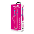 Party Up Eric Rotating Beads Vibrator 20.5 Centimeter Rabbit Vibrator with Rotating Bead Shaft > Vibrators > Ladies > Rabbit Multi