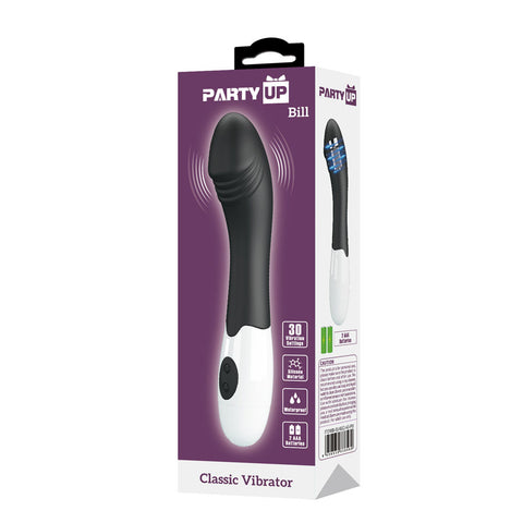 Party Up Bill Classic Vibe 19 Cm Vibrator for Ultimate Pleasure Vibrators