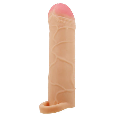 Party Up Owen One Inch Extender Sleeve with Ball Strap Penis Extender Sleeve SLEEVES