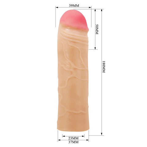 Party Up Parker 2 Inch Extender Sleeve for Enhanced Intimacy SLEEVES