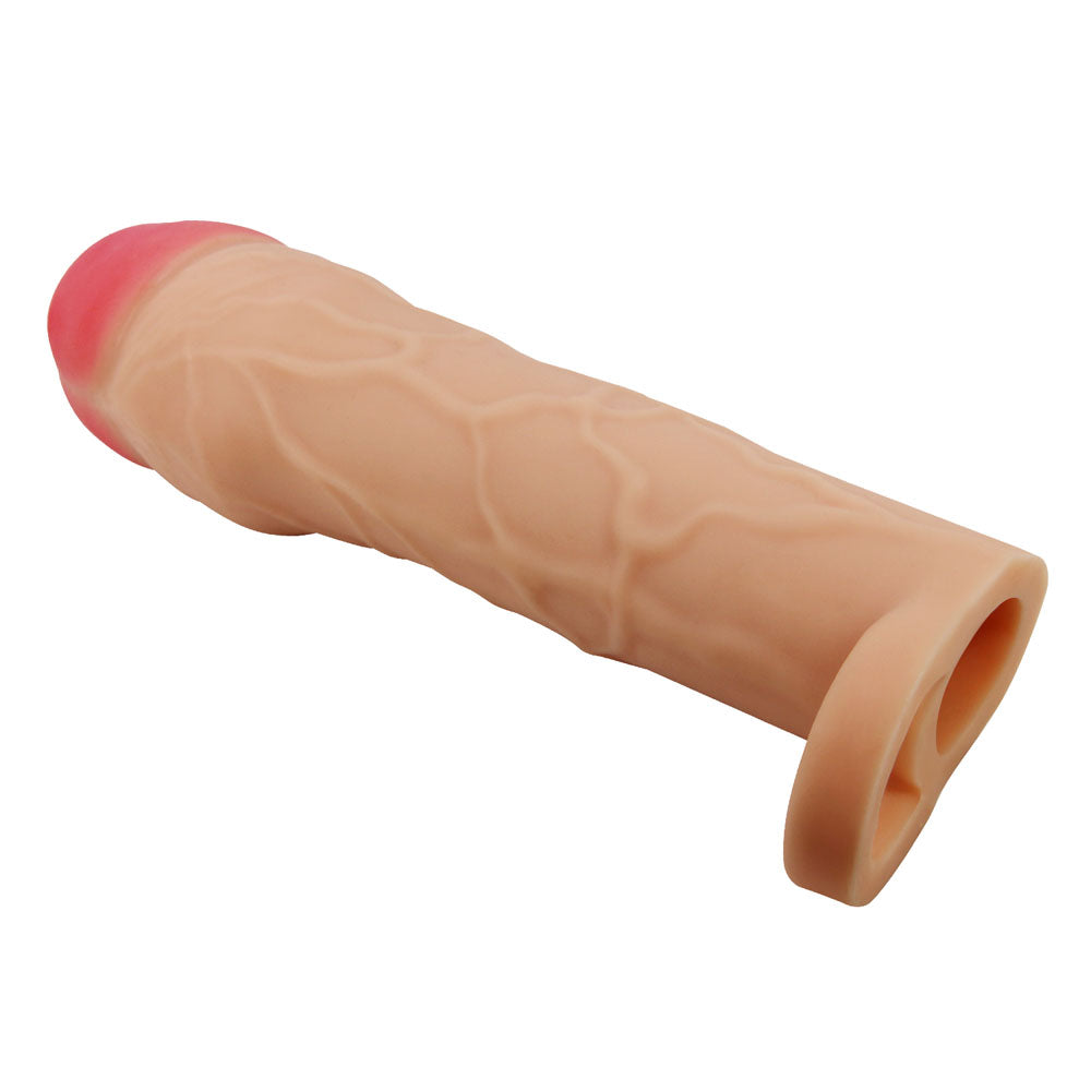 Party Up Patrick 2 Inch Extender Sleeve with Ball Strap for Enhanced Pleasure SLEEVES