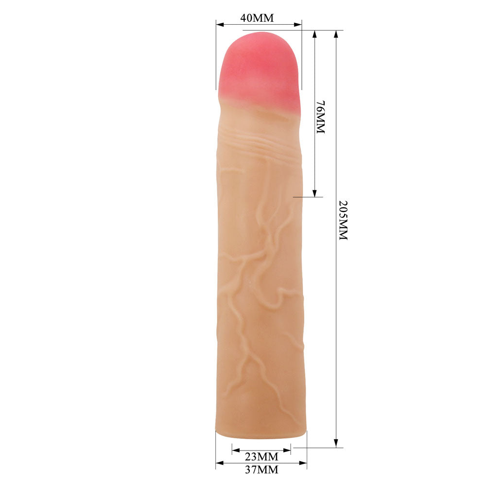 Party Up Philip Penis Extender Sleeve – 3 Inch Length Extension Sleeve > Sex Toys For Men > Penis Sleeves