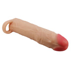 Party Up Richard 3 Inch Extender Sleeve with Ball Strap – Penis Extender Sleeve > Sex Toys For Men > Penis Sleeves