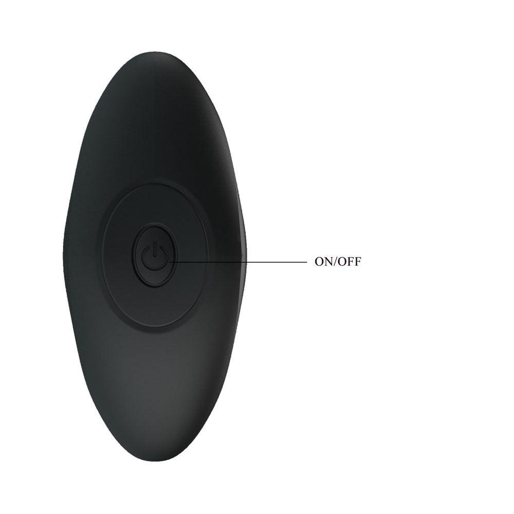 Party Up Keith Vibrating Butt Plug - 10.5 cm USB Rechargeable Anal Toy with 12 Vibration Functions Butt Plugs - Vibrating
