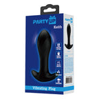 Party Up Keith Vibrating Butt Plug - 10.5 cm Anal Toy with 12 Vibration Functions > Anal Range > Vibrating Butt Plugs