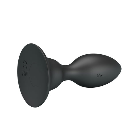 Mr Play Vibrating Anal Plug 10.8 cm USB Rechargeable Butt Plug with Remote Control Butt Plugs - Vibrating