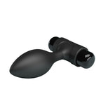 Party Up KEN (Black) – 8.6 cm Vibrating Butt Plug > Anal Range > Vibrating Butt Plugs