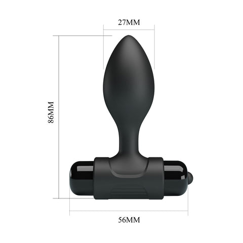 Party Up Ken Vibrating Butt Plug 8.6 cm Vibrating Anal Toy Butt Plugs - Vibrating