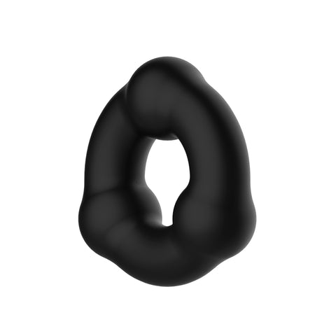 Crazy Bull Beaded Cock Ring Adjustable Black Size COCK RINGS