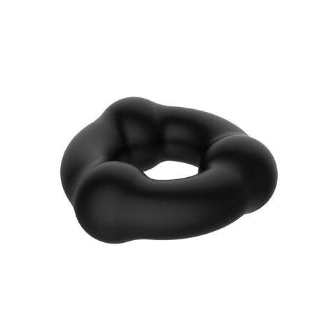 Crazy Bull Beaded Cock Ring Adjustable Black Size COCK RINGS