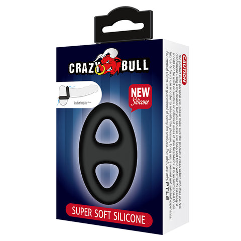 Crazy Bull Oval Cock and Ball Ring Adjustable Size Adult Sex Toy COCK RINGS
