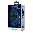 Party Up Lawrence – Vibrating Silicone Cock Ring and Balls Ring > Cock Ring > Vibrating