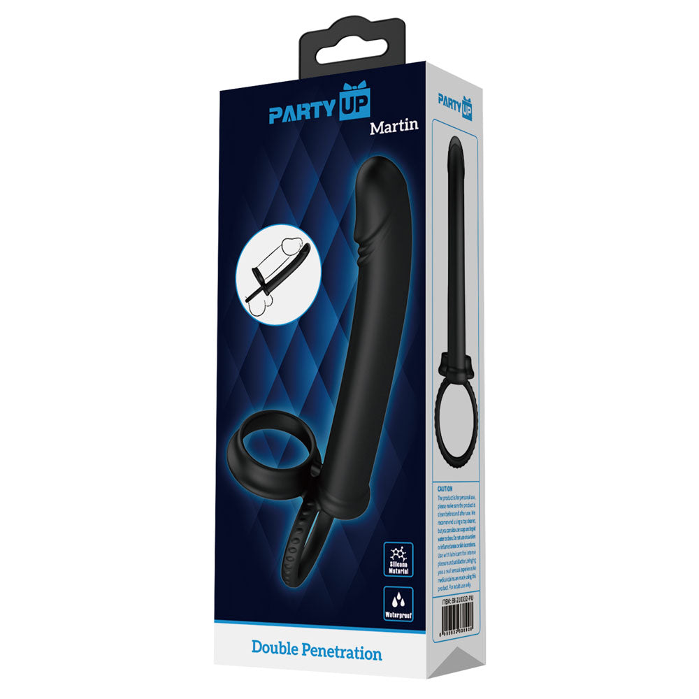 Party Up Martin Double Penetrator Cock and Ball Rings > Cock Ring > Single