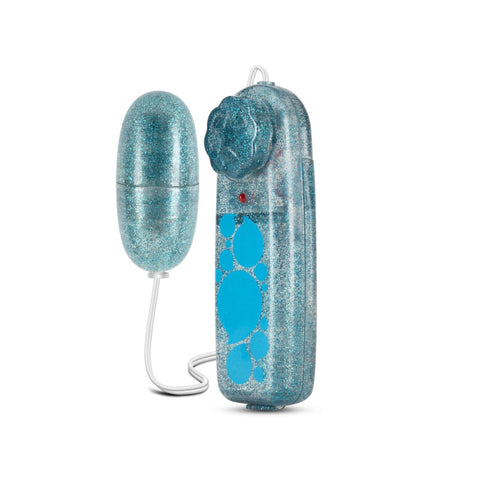 B Yours Glitter Power Bullet Blue 5.5 cm Waterproof Toy BULLETS