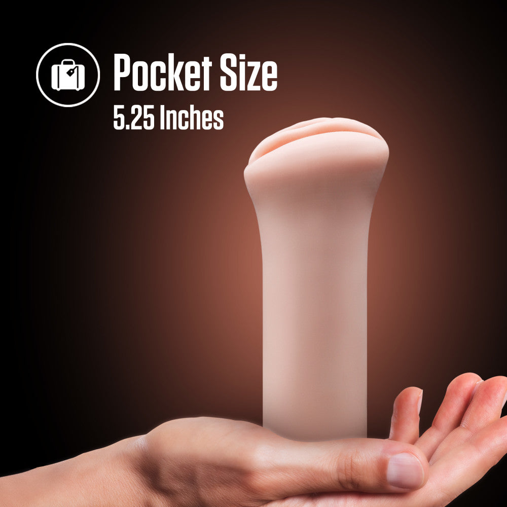 Ashlynn Beige Male Stroker Made with Ultra-Soft X5 Plus Material > Sex Toys For Men > Masturbators > Manual