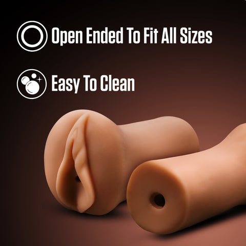Enlust Molly Tan Male Stroker Soft X5 Plus Material Sleeve Strokers - Manual
