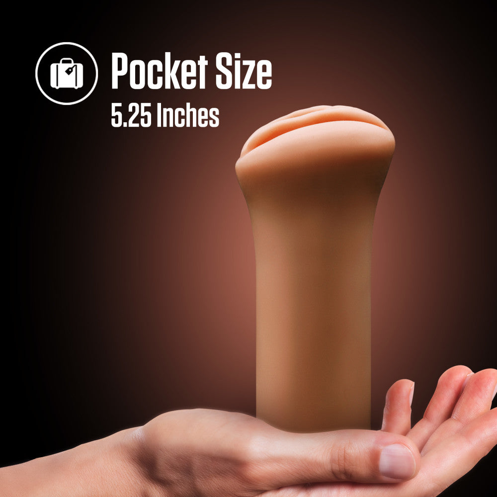 Enlust Molly Tan Male Stroker Soft X5 Plus Material Sleeve Strokers - Manual