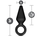 Anal Adventures Platinum Silicone Anal Loop Plug Small – Silicone Butt Plug > Anal Range > Butt Plugs