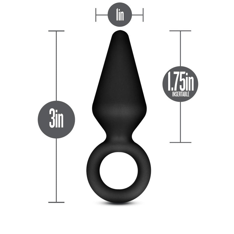 Anal Adventures Platinum Silicone Anal Loop Plug Small – Silicone Butt Plug > Anal Range > Butt Plugs