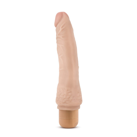 Dr Skin Cock Vibe 8.5 Inch Vibrating Cock Beige > Vibrators > Realistic Vibrators