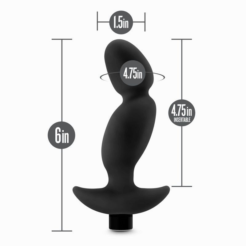 Anal Adventures Vibrating Silicone Prostate Massager > Anal Range > Prostate Plugs