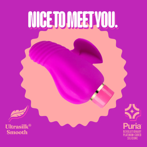 Aria Erotic Af Plum USB Rechargeable Stimulator STIMULATORS