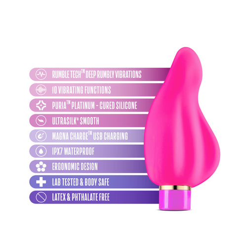 Aria Epic AF Fuschia USB Rechargeable Stimulator Finger Stimulator