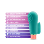 Aria Sensual Af Teal Usb Stimulator > Vibrators > Finger Vibrators