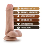 Coverboy Ranger Rod Vanilla Realistic 4.5" Insertable Dildo > Dildos > Slim Dildos