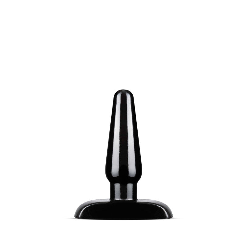 Blush Basic Small Anal Plug Tapered Black for New Sensations > Anal Range > Butt Plugs