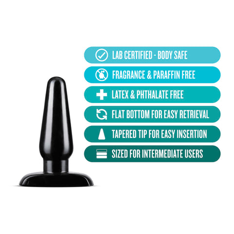 Anal Adventures Basic Anal Plug Medium Butt Plugs